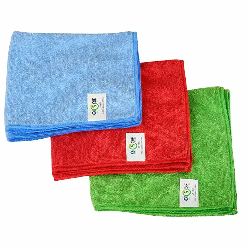 16" Professional Microfiber Cloths, 10/Pack